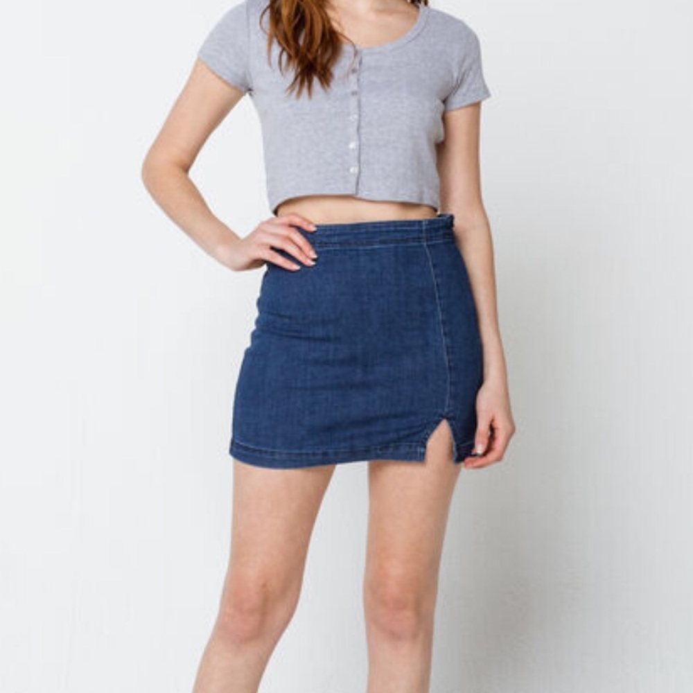 Tilly’s Side Slit Mini Skirt